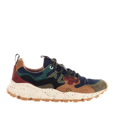 Sneaker yamano 3 in suede e nylon