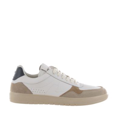 Sneaker in pelle e camoscio