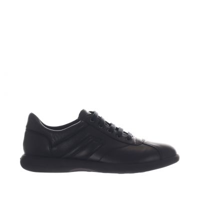 Sneaker sporty in pelle