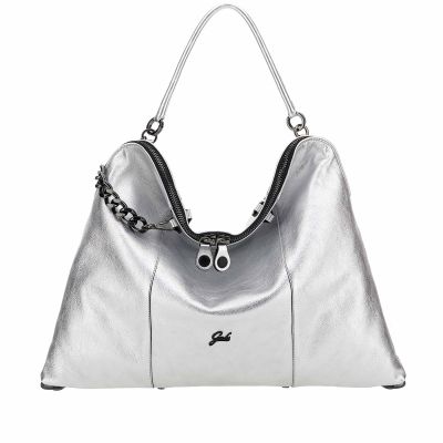 Borsa trasformabile noelle taglia l in pelle metal