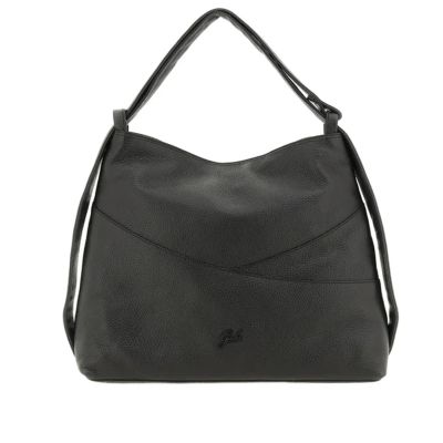Borsa zaino dorina l in pelle martellata