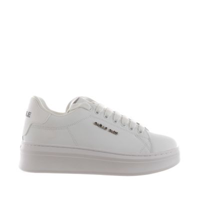 Sneaker addict con patch rubber in ecopelle
