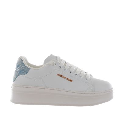 Sneaker addict con tallone in denim