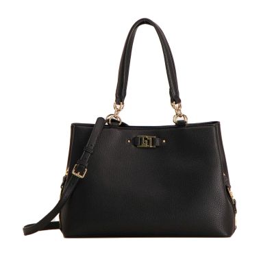 Borsa shopping in similpelle martellata
