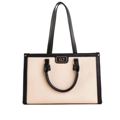 Shopping linea dakota in similpelle e tela