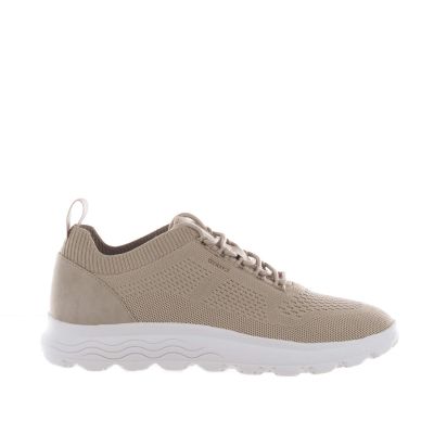 Sneaker spherica in maglia e pelle