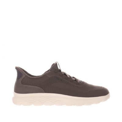 Sneaker spherica plus in maglia e nabuck