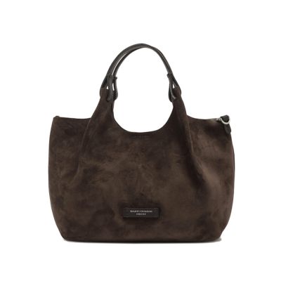Borsa a mano dua medium in camoscio