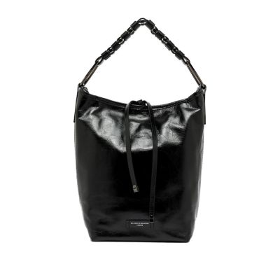 Borsa a spalla eliana in pelle lucida