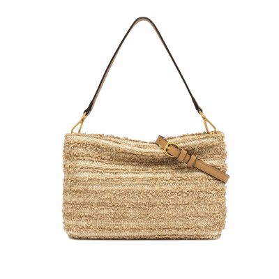 Pochette brenda in paglia