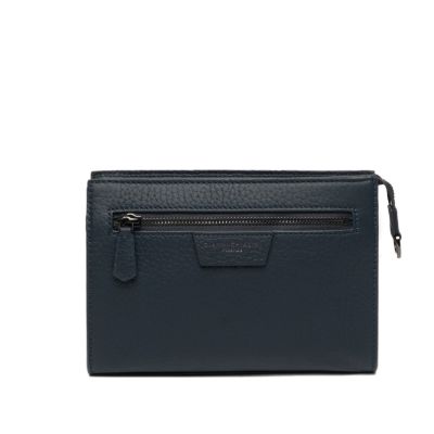 Pochette florence in pelle martellata