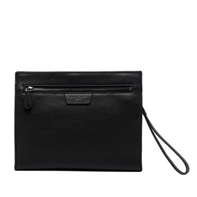 Pochette florence in pelle martellata