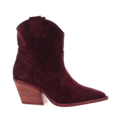 Stivaletto texano in camoscio