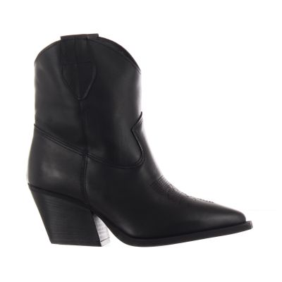 Stivaletto texano in pelle