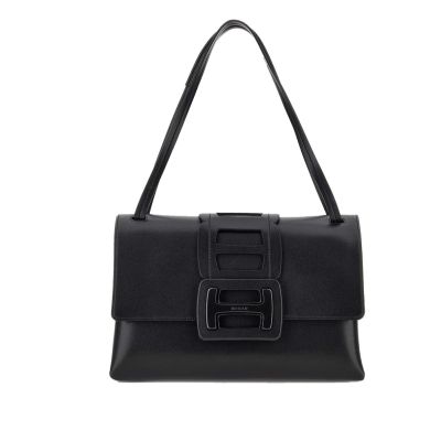 Borsa a spalla media in pelle