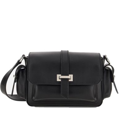 Borsa a tracolla h01r flap piccola in pelle