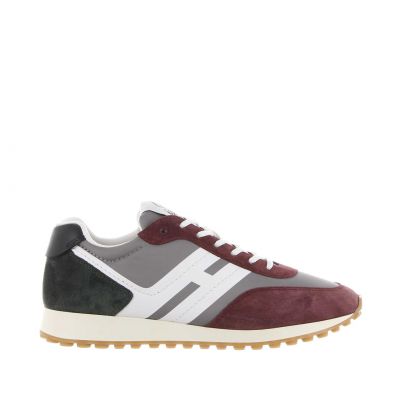 Sneaker h383 in suede e nylon