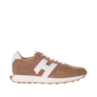 Sneaker h601 in camoscio