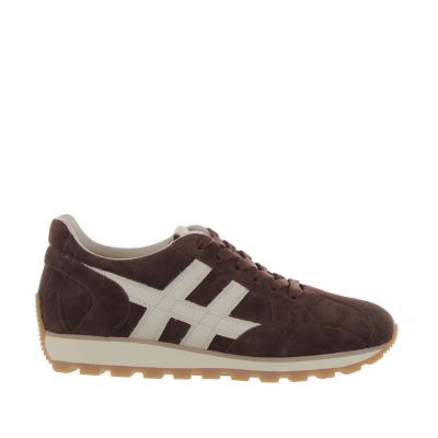 Sneaker h671 in camoscio