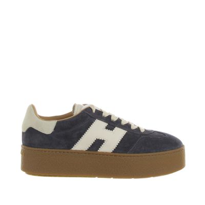 Sneaker h698 in camoscio