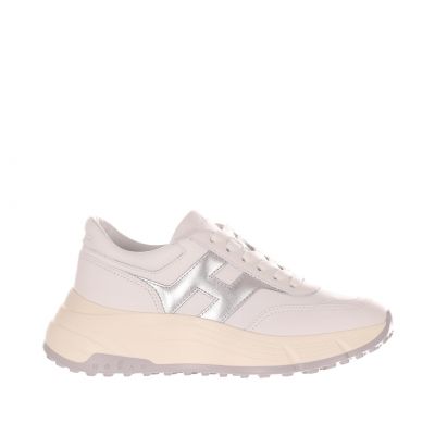 Sneaker hi-fi in pelle