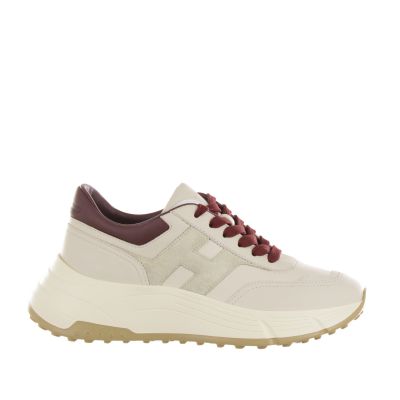 Sneaker hi-fi in pelle