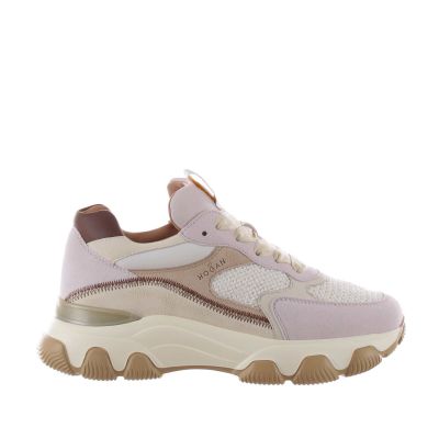 Sneaker hyperactive in camoscio