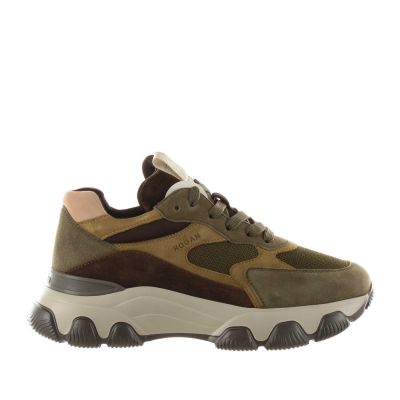 Sneaker hyperactive in pelle scamosciata
