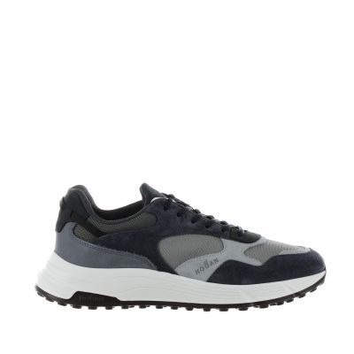 Sneaker hyperlight in pelle e tessuto tecnico
