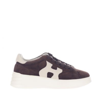 Sneaker rebel h562 in camoscio