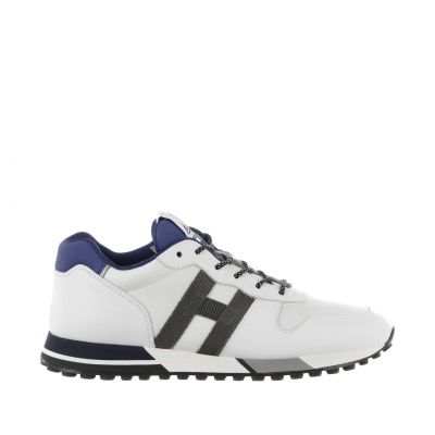 Sneakers h383 in pelle e tessuto tecnico
