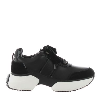 Sneaker in nappa e camoscio