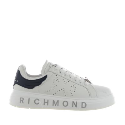 Sneaker in pelle con ali decorative