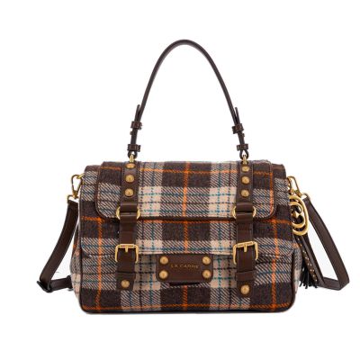 Borsa a manoscottish atena medium in tessuto