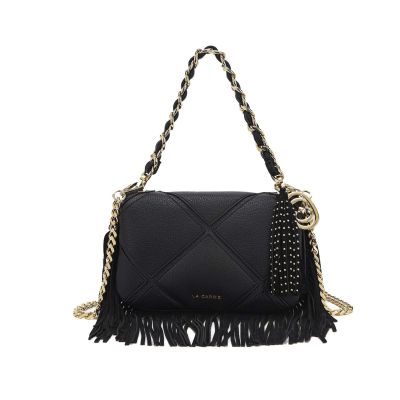 Isabel with fringes small shoulder bag synt