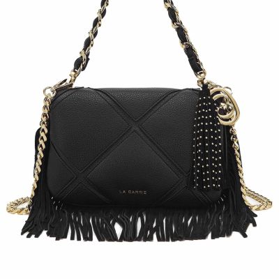 Shoulder bag medium isabel with fringes med