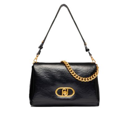 Borsa a tracolla lapuffy ecs large in similpellle