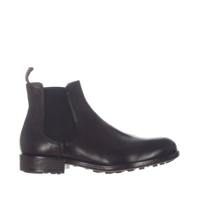 Stivaletto beatles in pelle