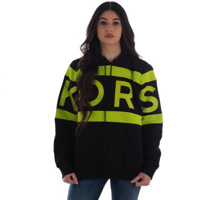 Felpa in cotone con logo