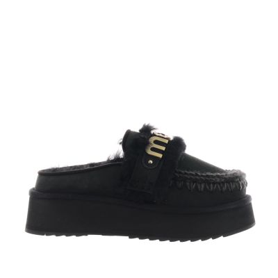 Sabot platform clog in montone