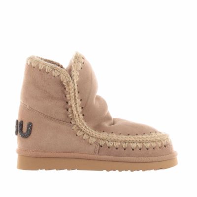 Stivaletto eskimo 18 in montone con glitter