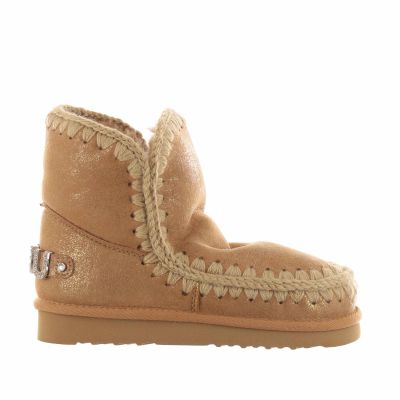 Stivaletto eskimo 18 rhinestones in montone