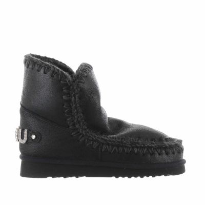 Stivaletto eskimo 18 rhinestones in montone