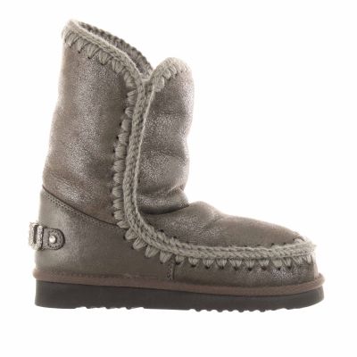 Stivaletto eskimo 24 in montone con logo