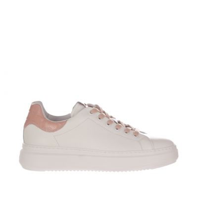 Sneaker in pelle craquele