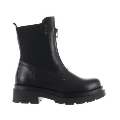 Stivaletto in pelle con zip