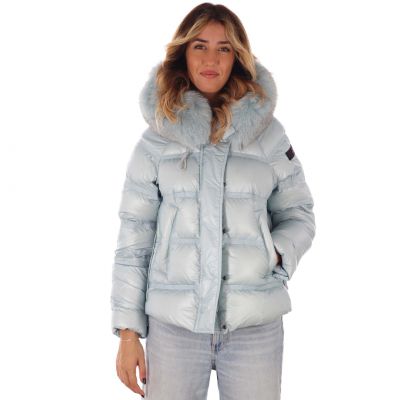 Piumino lucido in nylon ripstop