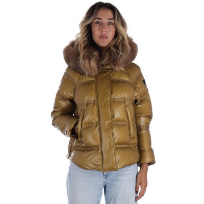 Piumino lucido takan in nylon ripstop