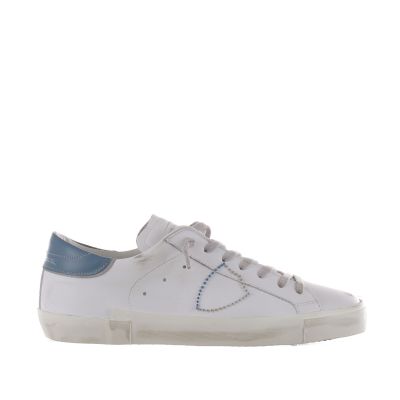 Sneaker paris x in pelle effetto vintage