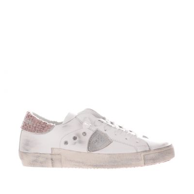 Sneaker paris x low in pelle e ciniglia